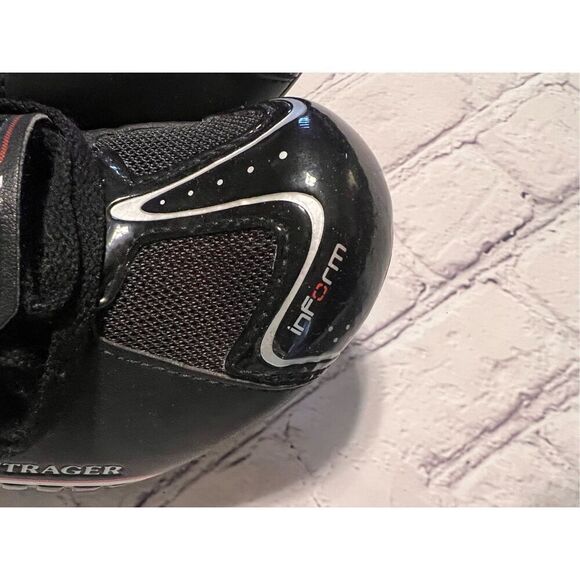 Bontrager Men's 9 Inform Race DLX Cycling Shoe Black Red Adjustable Biking - Picture 4 of 12